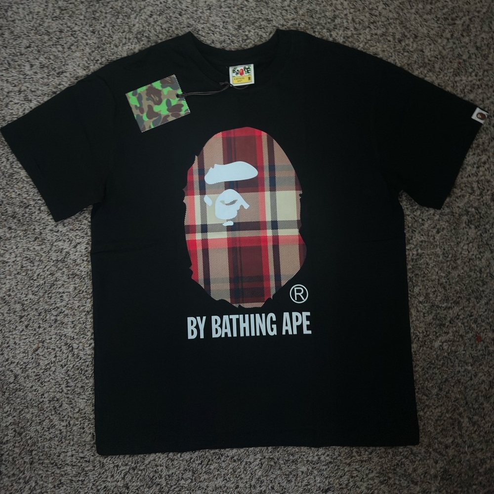 Bape Burberry tee